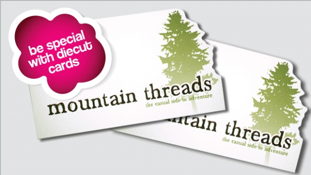 Be Special with Diecut Cards